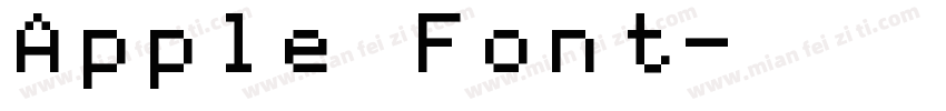 Apple Font字体转换
